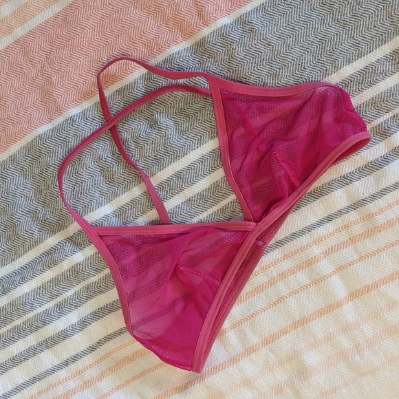 Sheer Bralette Pink - Picture 1 of 1